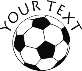 soccer decal
